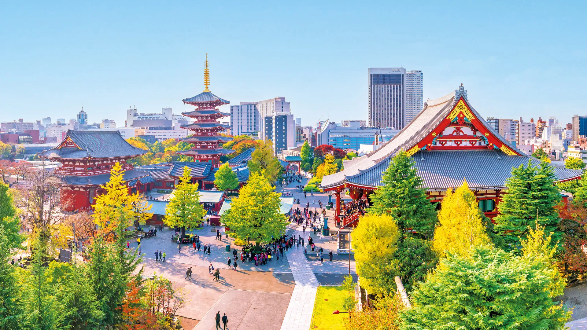 Senso-ji Tempel in Tokio
