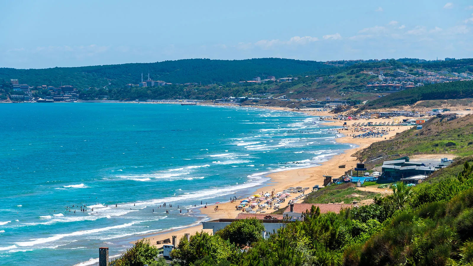 Strand in Kilyos Istanbul