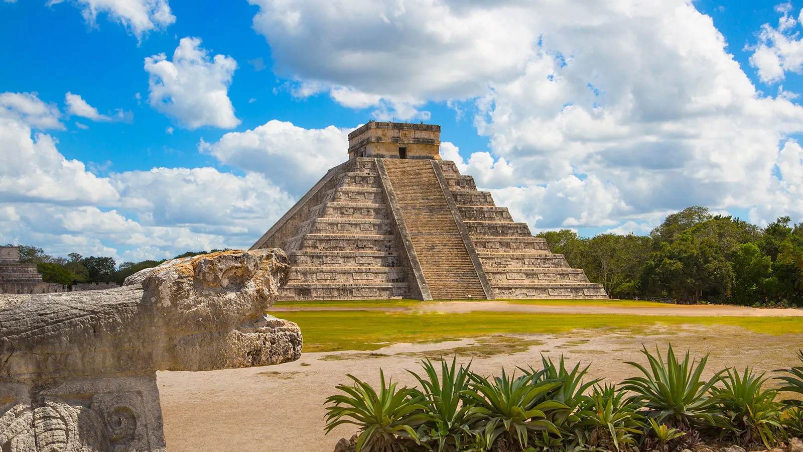 Besichtigung des Maya Tempels Chichen Itza