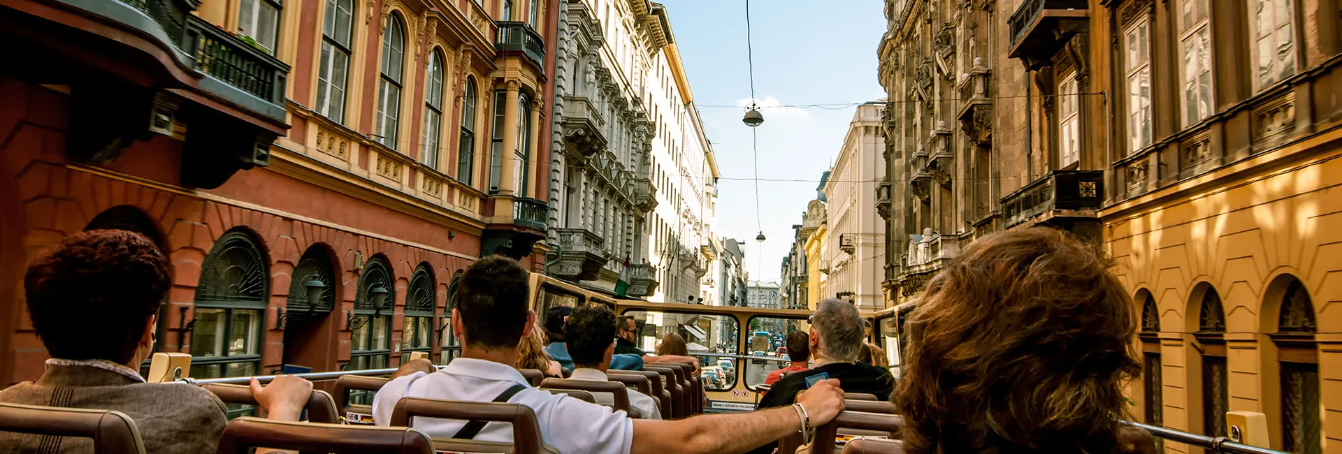 Stadt Rundfahrt mit dem Bus als Gruppe