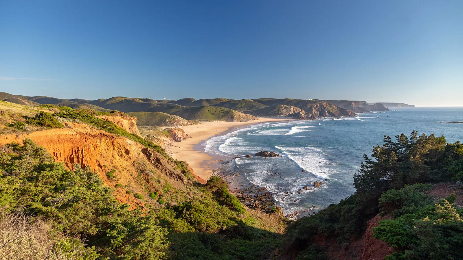 Atlantik Küste in Portugal