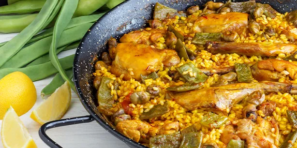 Paella Valenciana Paella Valenciana