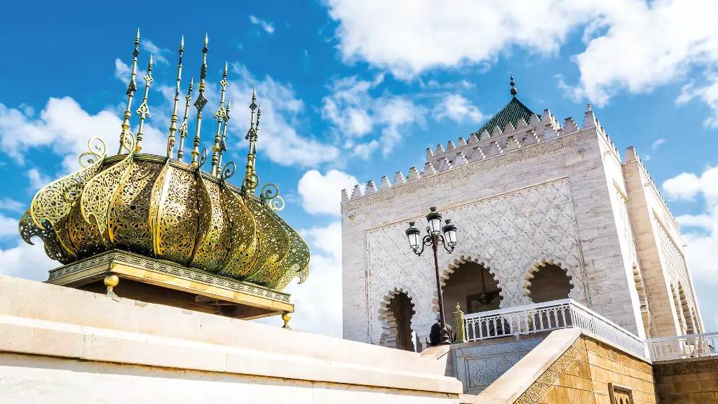 Marokko Magische Welt voller Entdeckungen Mausoleum von Mohammed V. in Rabat