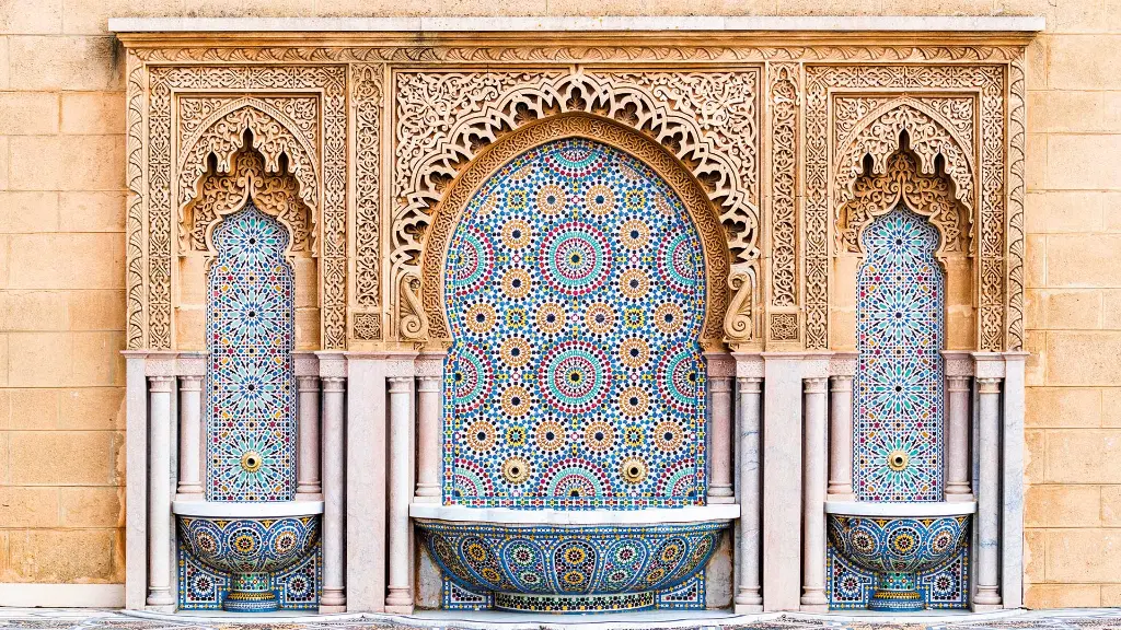 Marokko Magische Welt voller Entdeckungen Springbrunnen in Rabat