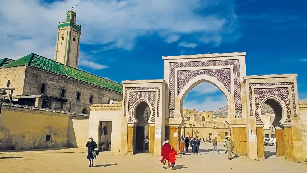 Marokko Magische Welt voller Entdeckungen Tor zur alten Medina in Fes