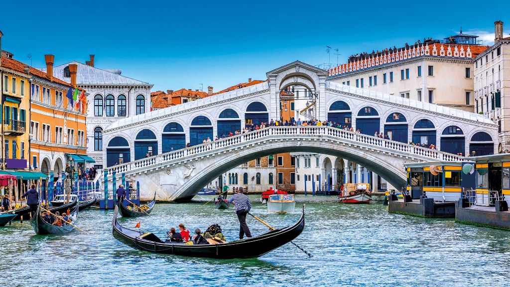 Italien  Rimini & Mehr - Rialtobrücke in Venedig