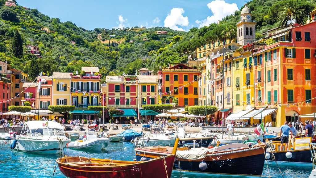 Italien, Frankreich und Monaco   Riviera & Mehr   - Malerischer Hafen von Portofino