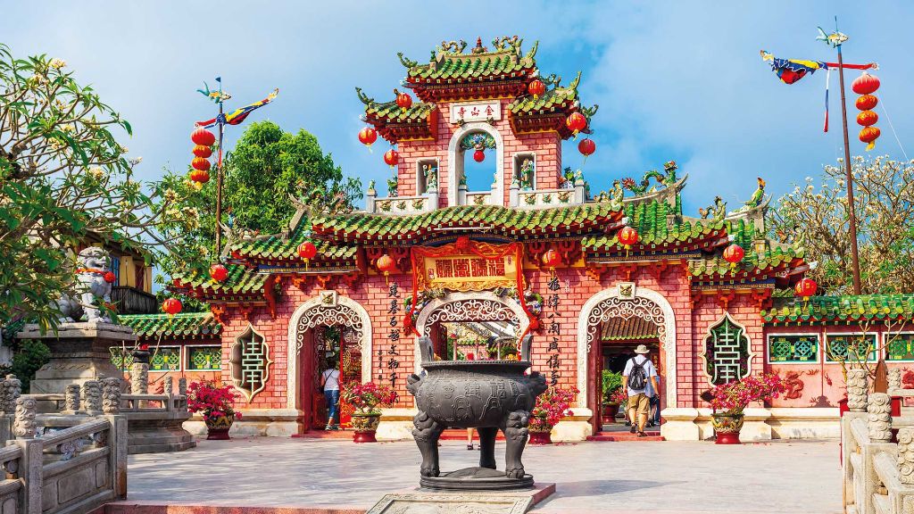 Vietnam und Kambodscha Chin Tempel in Hoi An