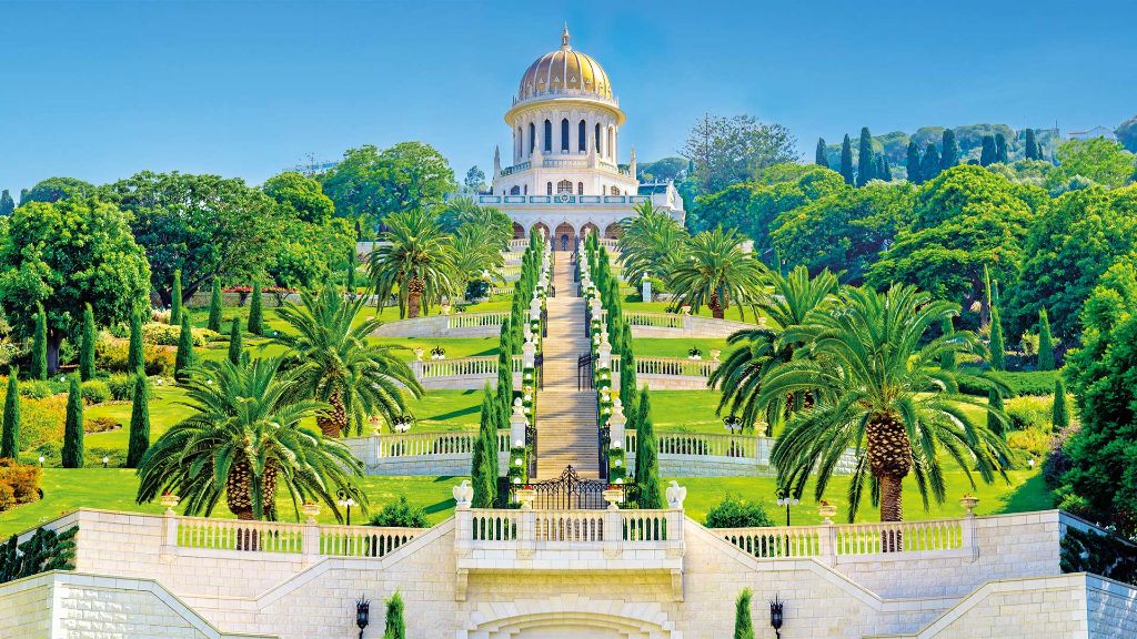 Israel  Israel für Entdecker - Hängende Gärten von Haifa