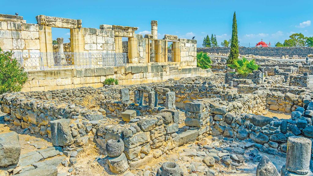 Israel  Israel für Entdecker - Archäologische Stätte Kafarnaum