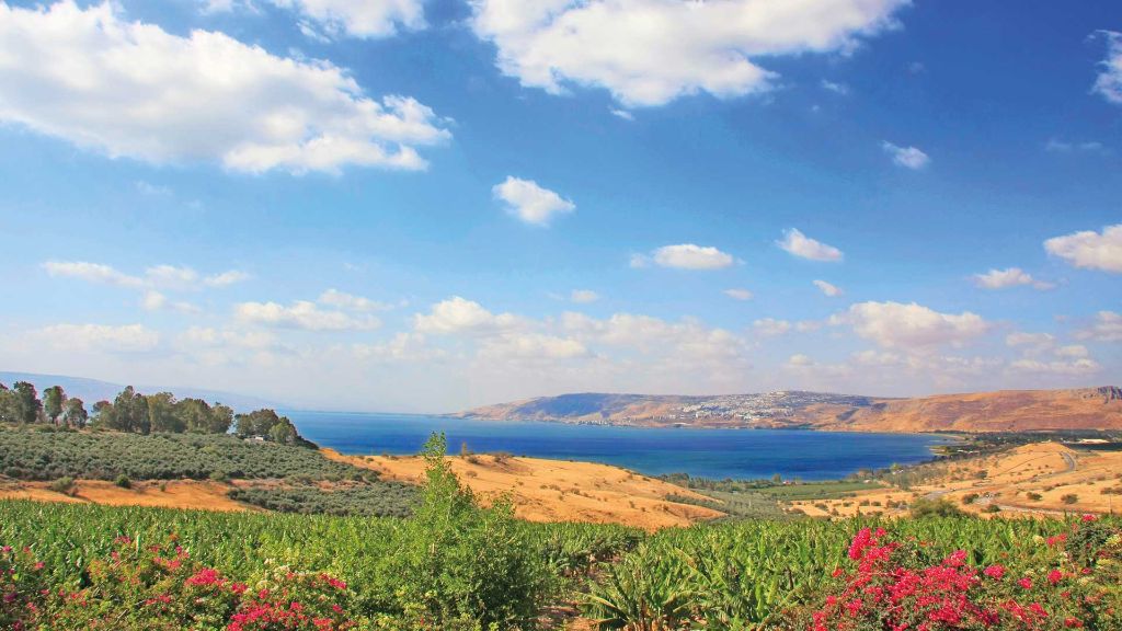 Israel  Israel für Entdecker - See in Genezareth