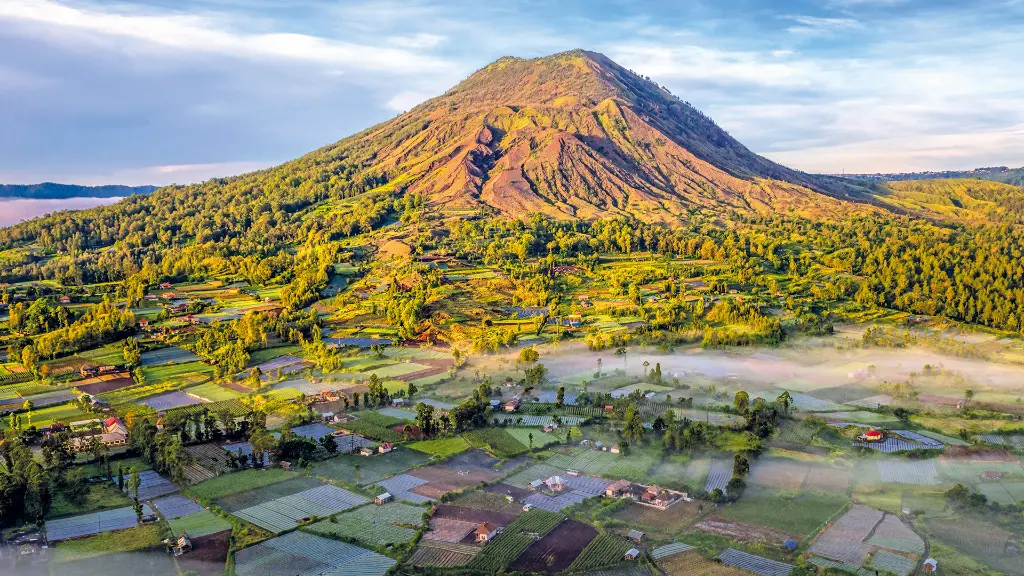 Bali_Ausblick auf den Vulkan Batur