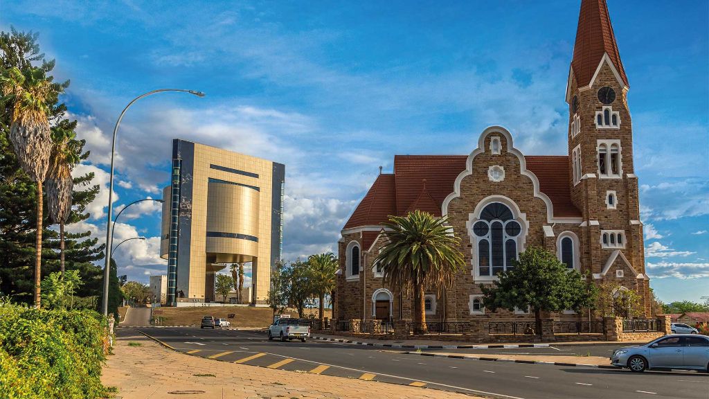Afrika  Magisches Namibia - Evangelisch Lutherische Christuskirche in Windhuk