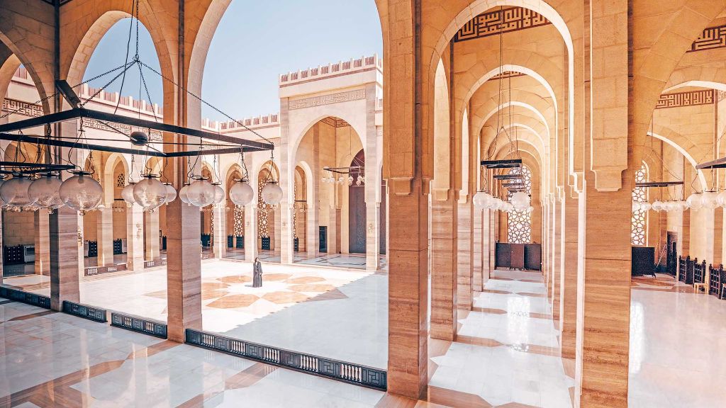 Bahrain  Die Perle im arabischen Golf - Große Moschee Al Fateh 