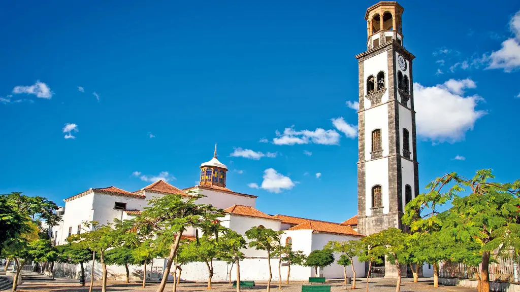 Teneriffa Urlaubsparadies Puerto de la Cruz - Kirche von Santa Cruz