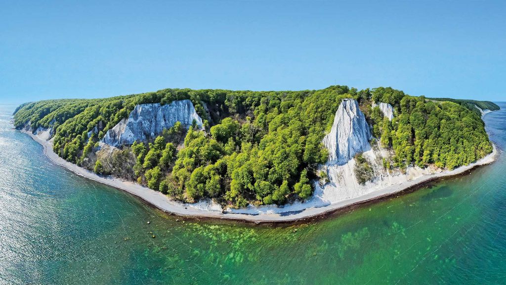 Deutschland Inselhüpfen an der deutsch Ostsee - Königsstuhl auf Rügen
