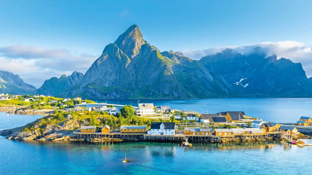 Fischerdorf auf den Lofoten