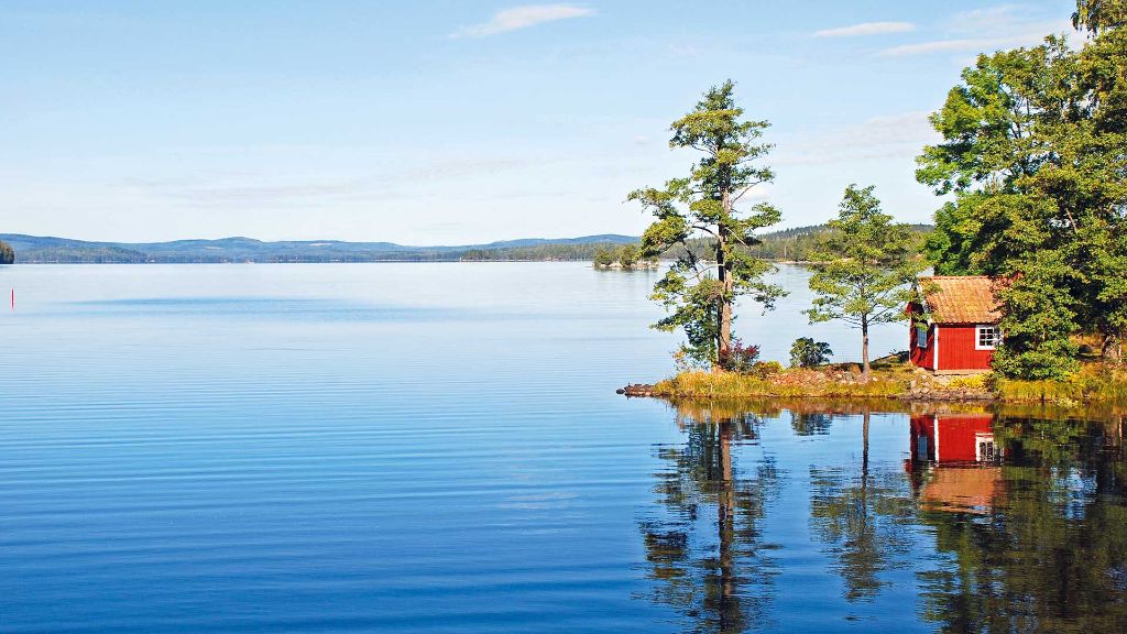 Nordkap & Lofoten Seenlandschaft von Schweden