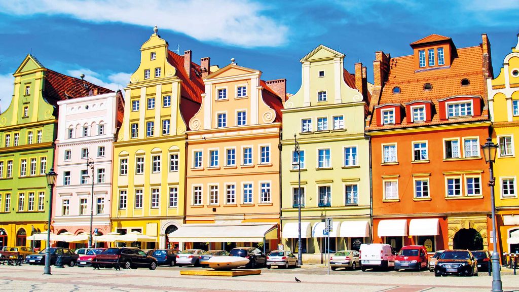 Polen Krakau & Schlesien - Marktplatz in Breslau