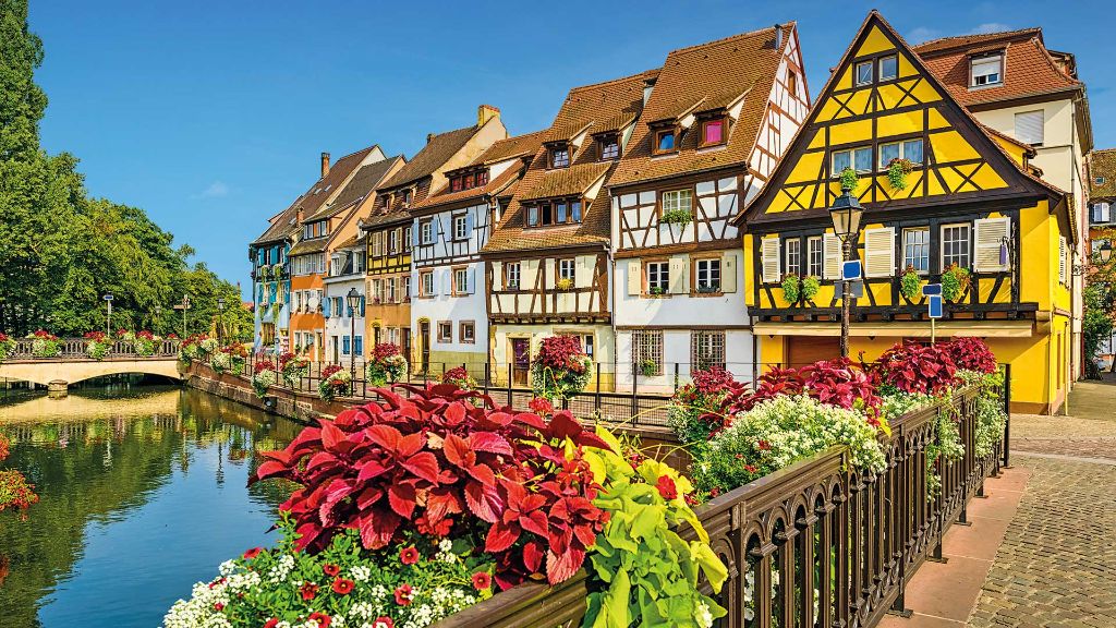 Frankreich Romantische Genießer Elsass - Altstadt von Colmar