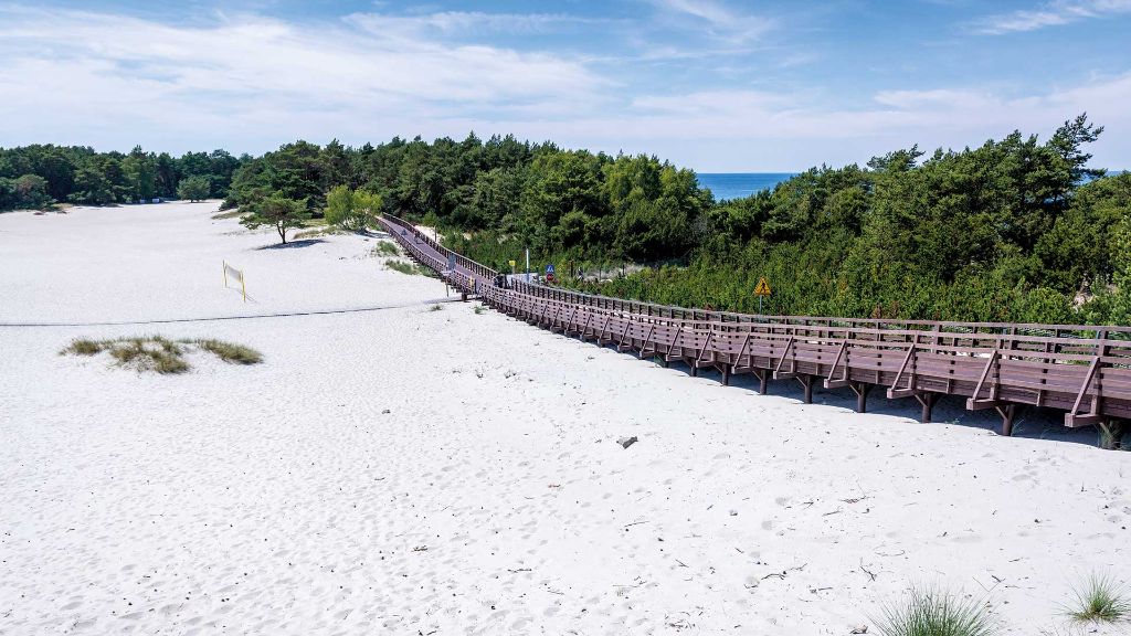 Polen Ostseeträume - Dünenweg in Dzwirzyno