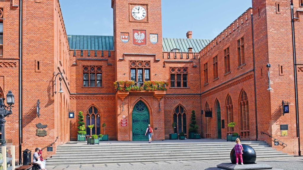 Polen Ostseeträume - Rathaus in Kolberg
