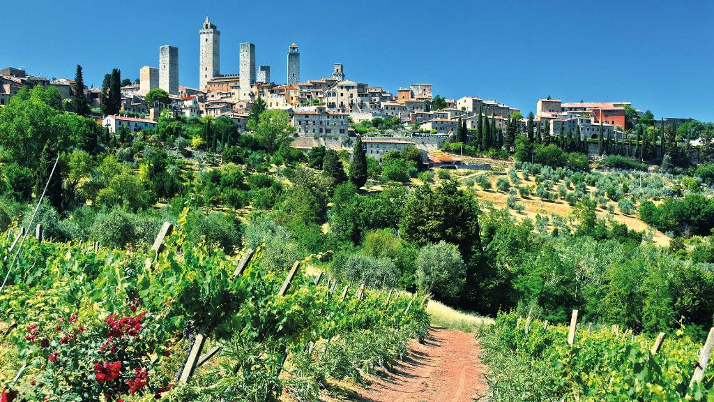 Italien Dolce Vita Toskana - San Gimignano
