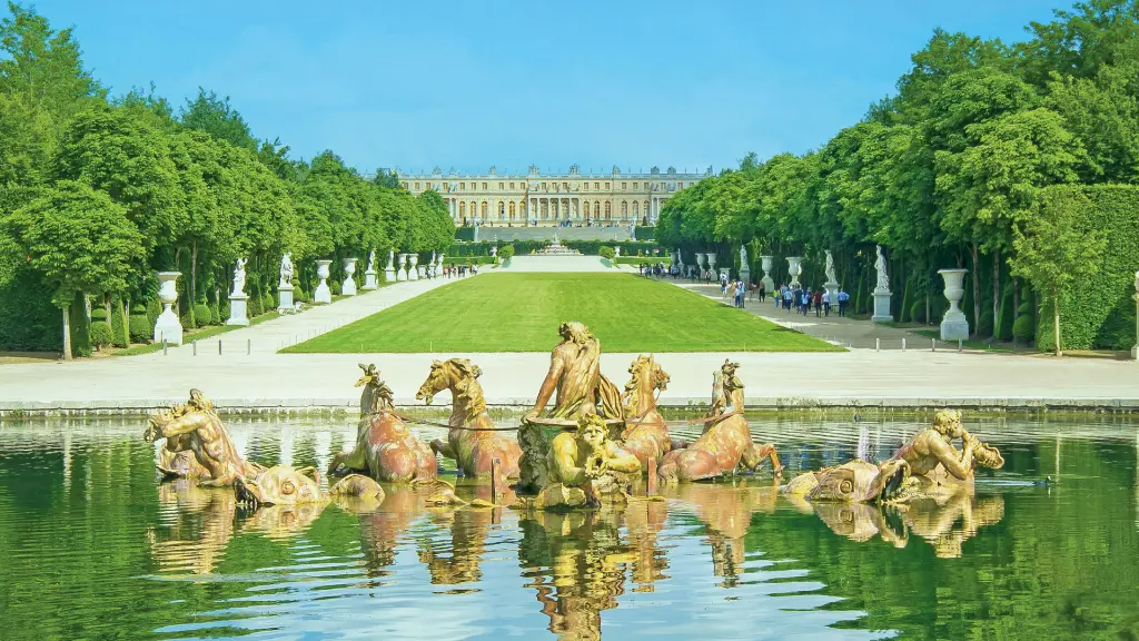 Apollo-Brunnen in den Gärten von Versailles