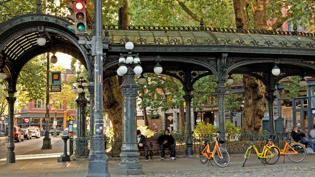 Faszination Westkanada und Alaska - Pioneer Square in Seattle