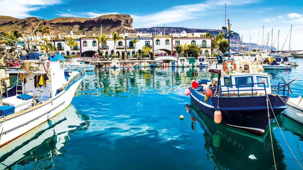Spanien (K)urlaub auf Gran Canaria - Hafen von Puerto de Mogán