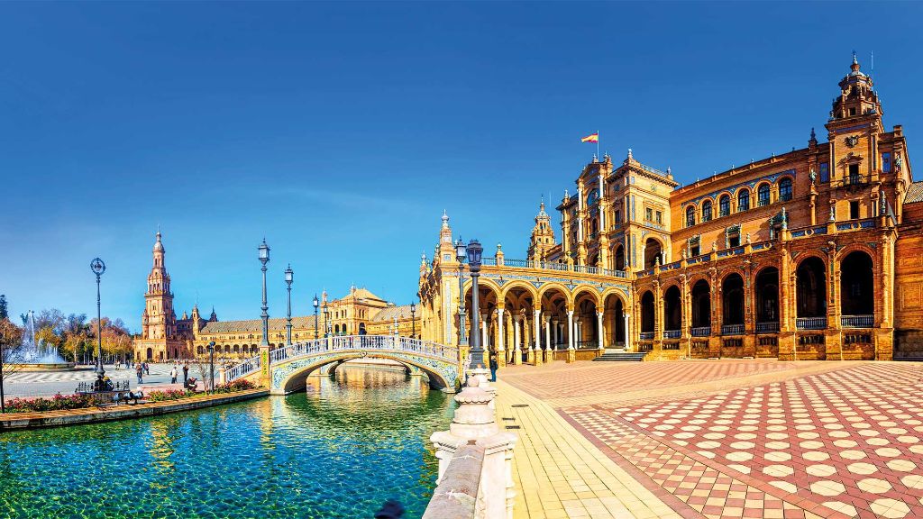 Spanien Das Beste aus Andalusien - Plaza de España in Sevilla