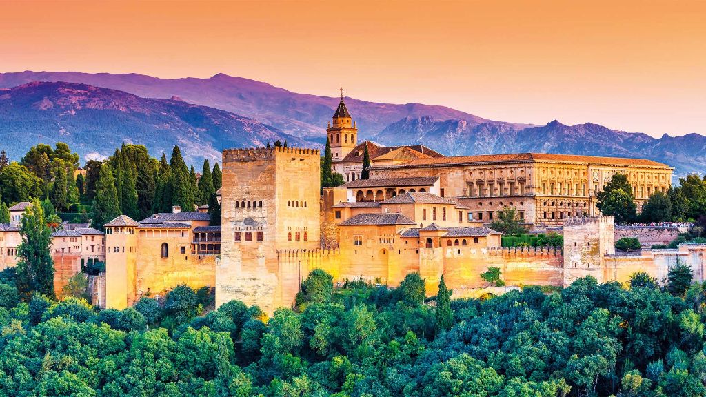 Spanien Das Beste aus Andalusien - Alhambra Palast in Granada