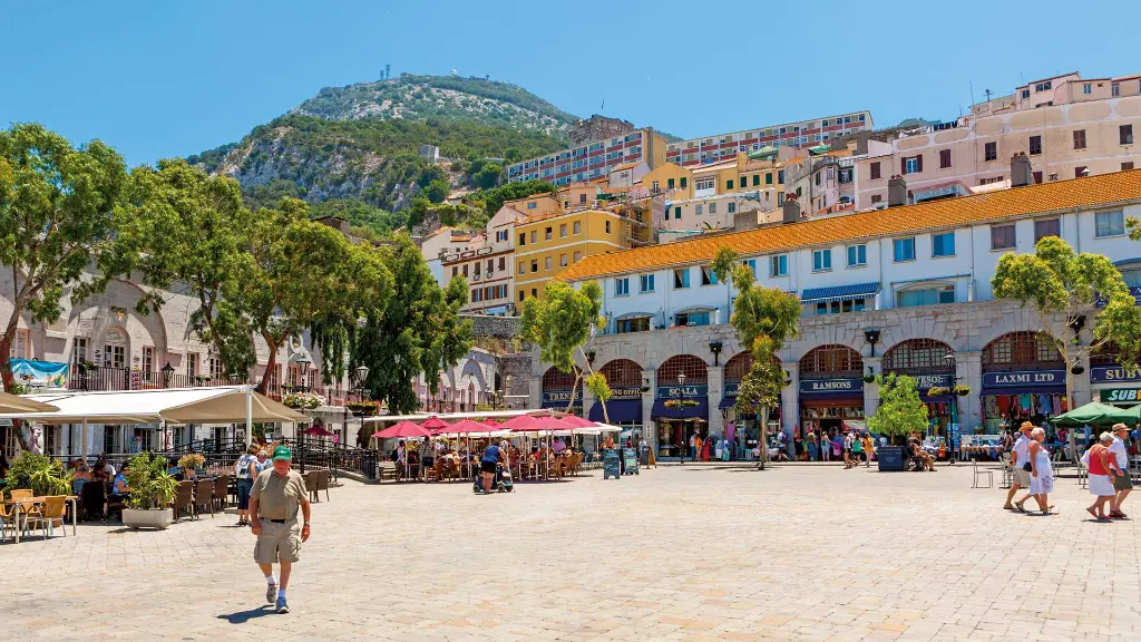 Spanien unterwegs an der Costa de la Luz - Grand Casemates Square Gibraltar