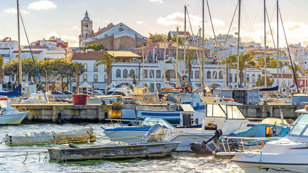 Spanien unterwegs an der Costa de la Luz - Hafen von Lagos