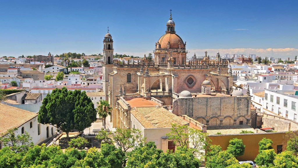 Spanien unterwegs an der Costa de la Luz -Kathedrale von Jerez de la Frontera