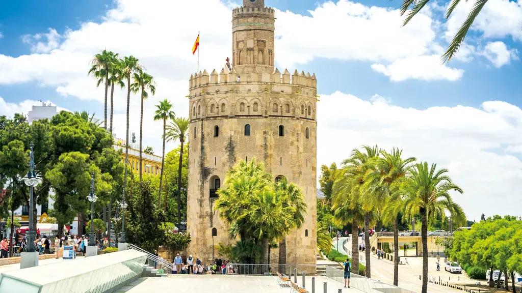 Spanien unterwegs an der Costa de la Luz - Torre del Oro in Sevilla