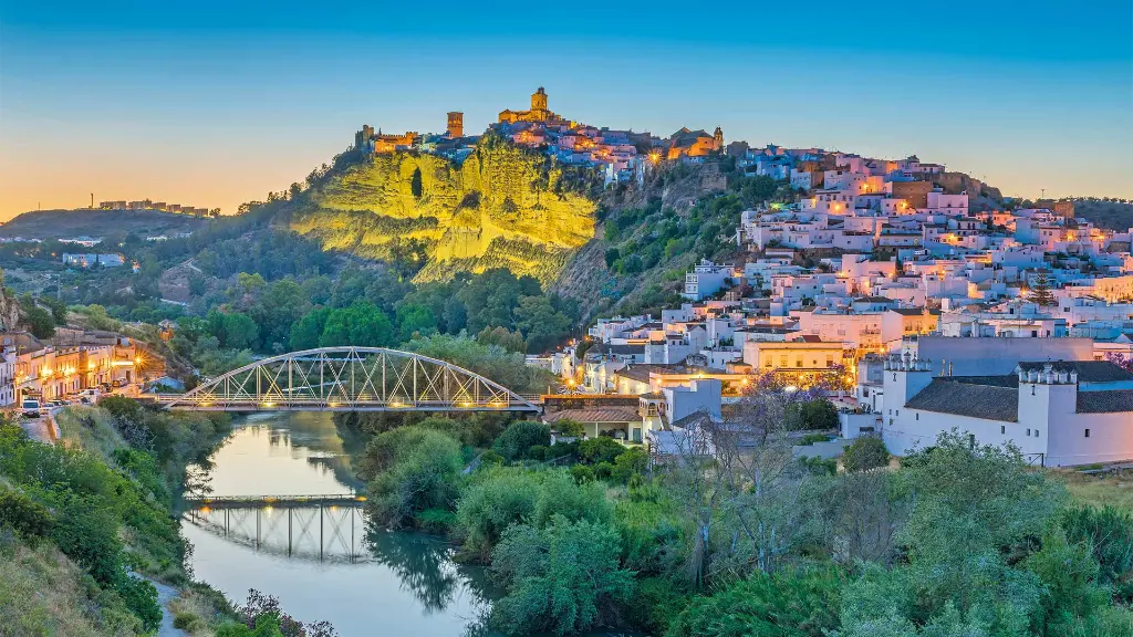 Spanien unterwegs an der Costa de la Luz - weißes Dorf Arcos
