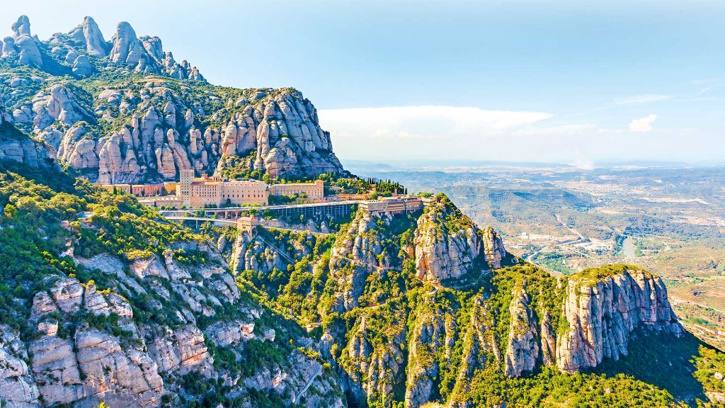 Viva España an der Costa Brava - Abtei Santa Maria de Montserrat