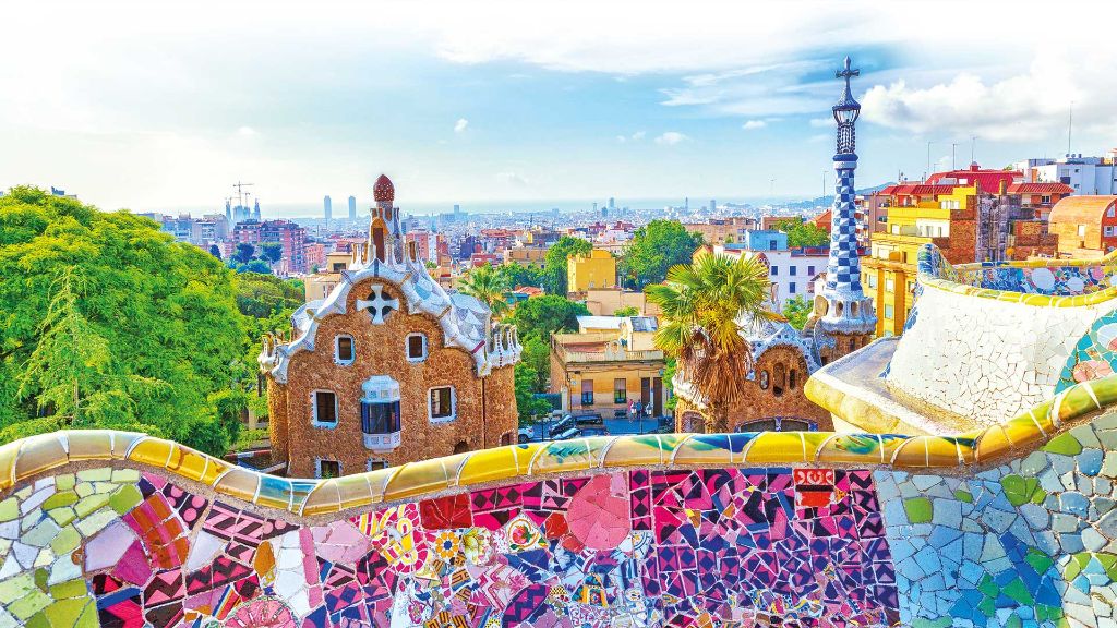 Viva España an der Costa Brava - Park Güell in Barcelona