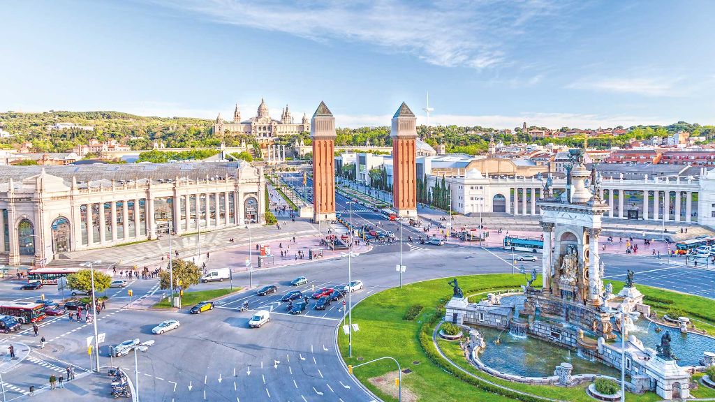 Viva España an der Costa Brava - Plaza de España in Barcelona