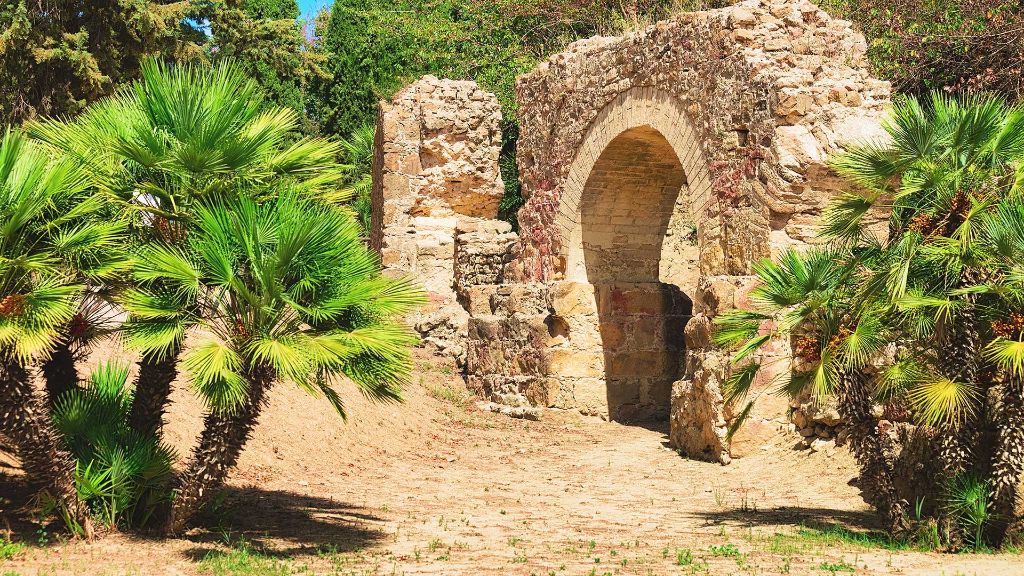Italien Sizilien Inselgöttin unter dem Ätna - Alte römische Ruinen bei der Villa Romana del Casale