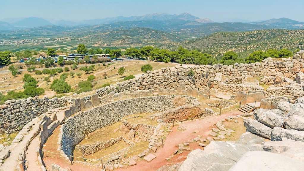 Griechenland Athen und die Kulturschaetze der Peloponnes - Antike Stätte Mykene