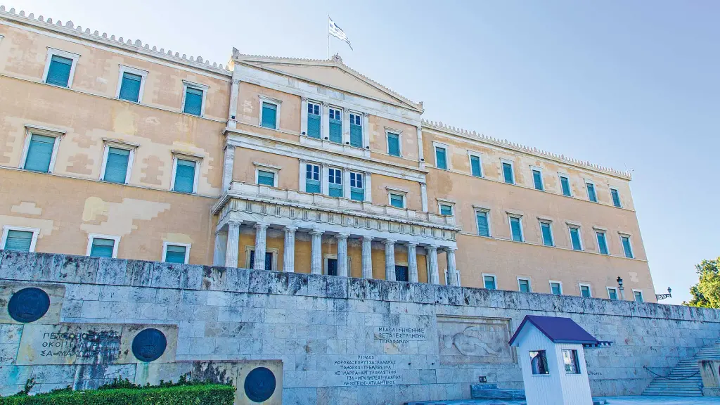 Griechisches Parlament in Athen