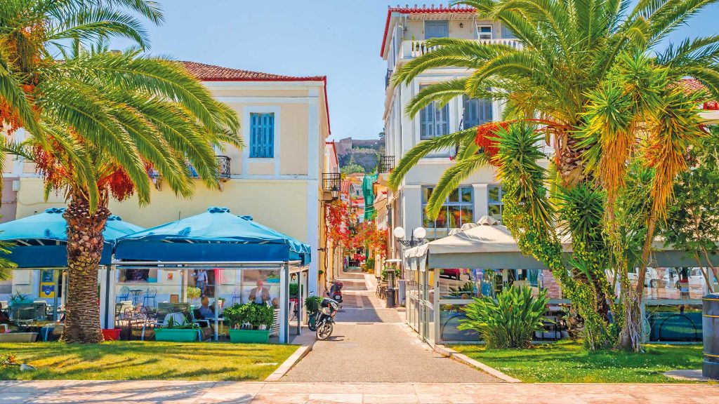 Griechenland Athen und die Kulturschaetze der Peloponnes -Idyllisches Nafplio 