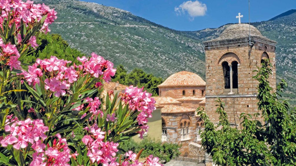 Griechenland Athen und die Kulturschaetze der Peloponnes-Kloster Hosios Lukas
