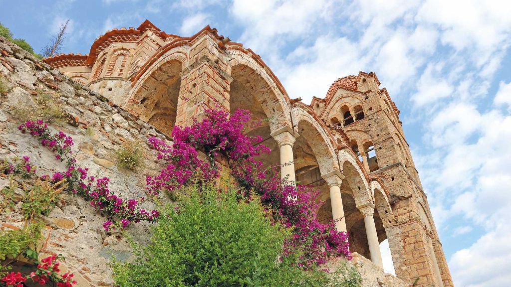 Griechenland Athen und die Kulturschaetze der Peloponnes - Kloster Pantanassa in Mystras