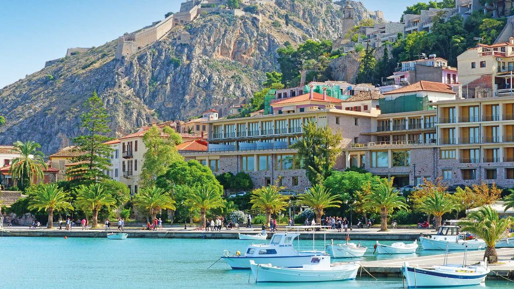 Griechenland Athen und die Kulturschaetze der Peloponnes -Nafplio