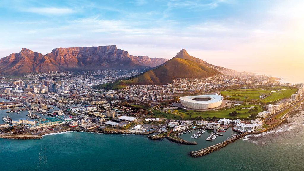 Faszination Südafrika Blick auf Kapstadt