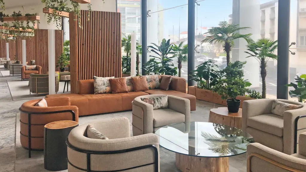 Azoren-Insel São Miguel hotellounge
