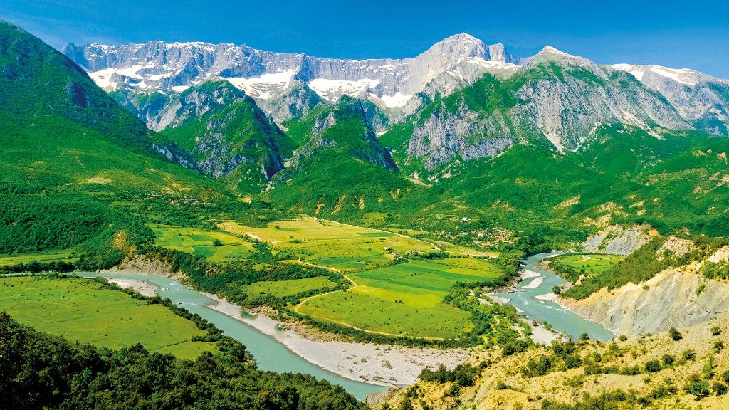 Griechenland, Albanien & Nordmazedonien - Albanische Gebirgslandschaft